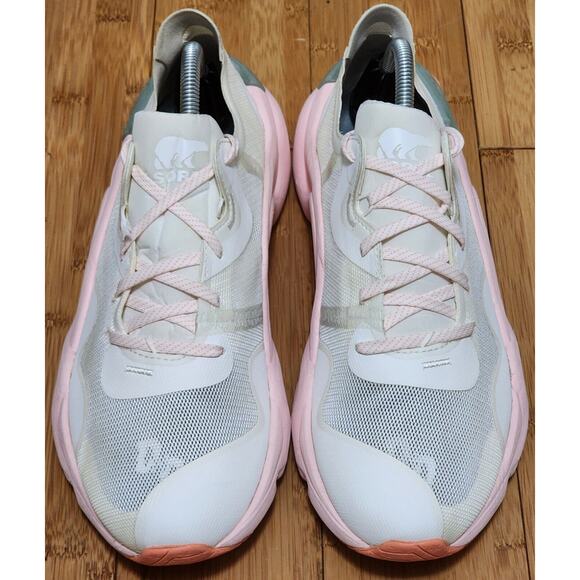 Sorel KINETIC RNEGD FLOAT Sneakers Women's Shoes Size 10.5 CHALK / ERASER PINK - Picture 5 of 11